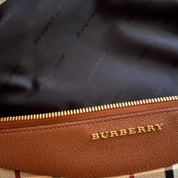 Burberry Hymarket Harris Crossbody Bag - Picture 13 of 14